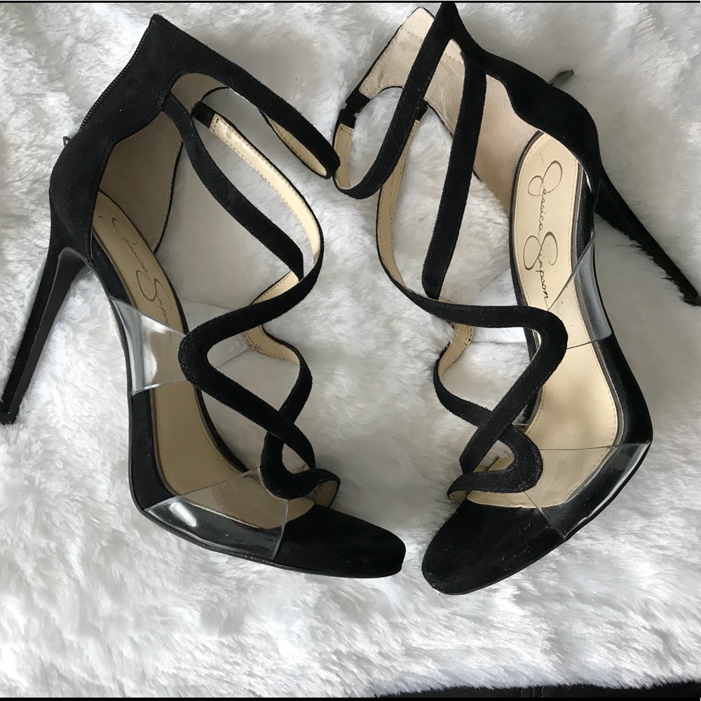Black Jessica Simpson heels size 10
